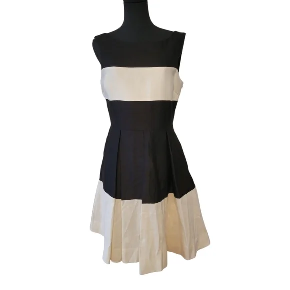 Kate Spade Gayle Sleeveless Color-Block Dress Size 8 - Picture 2 of 6